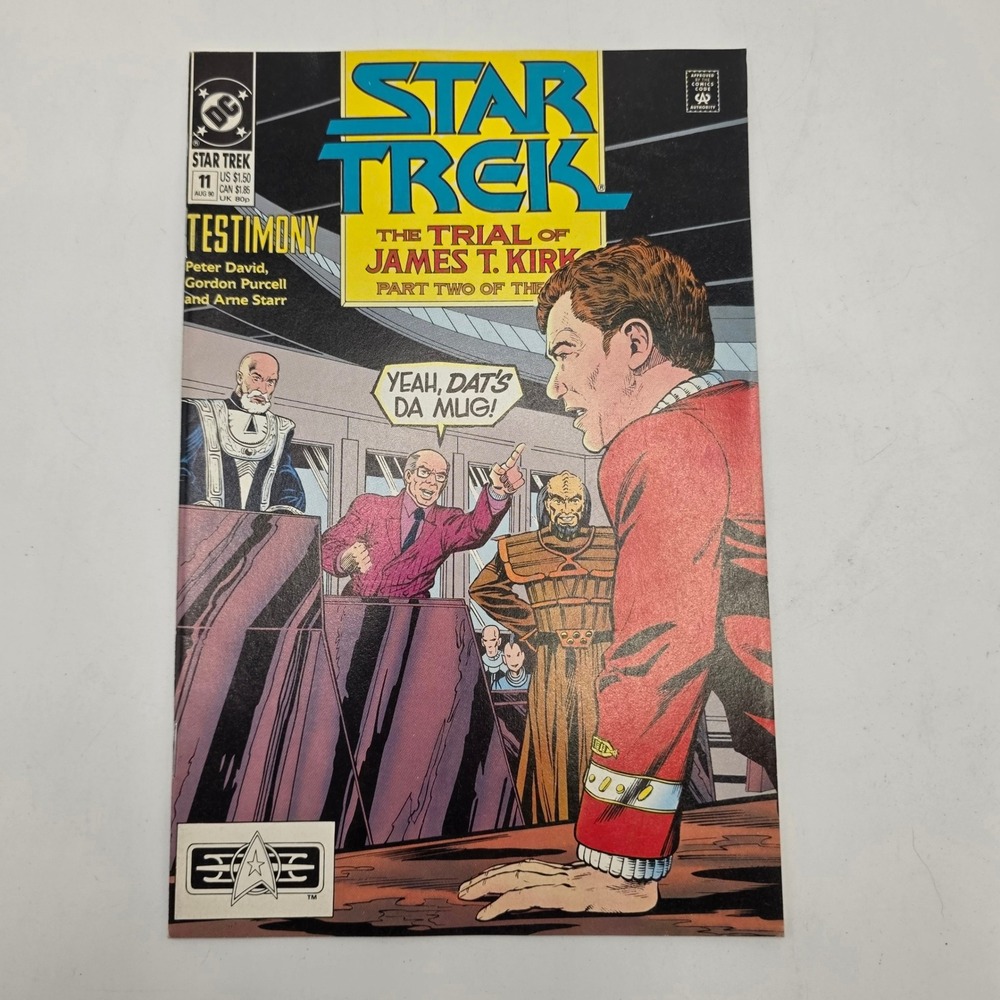 DC Comics Star Trek‎ 11 Multi Trial of James T Kirk Copper Age Sci-Fi 1990